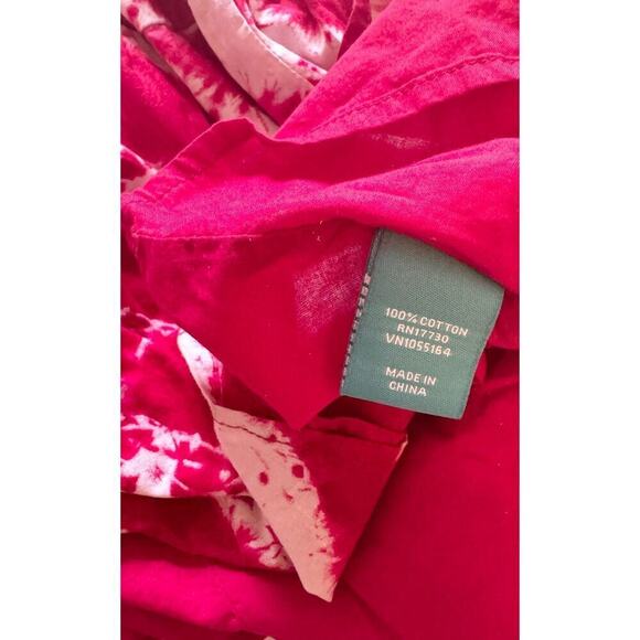 CALYPSO ST. BARTH for Target Shibori Tie Dye Cross Back Maxi Dress Size 12 - Picture 5 of 6